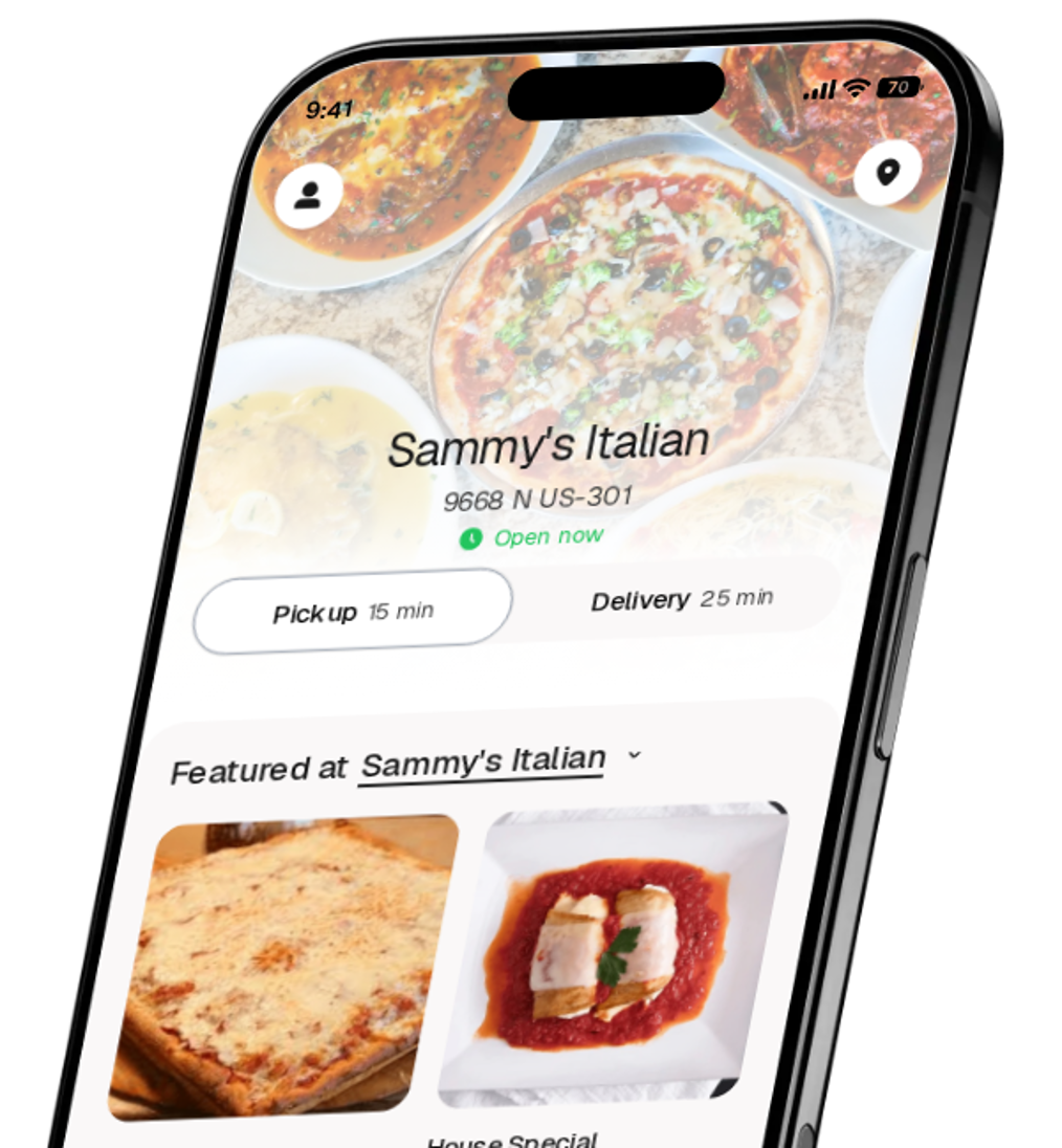 Sammy's Italian app preview