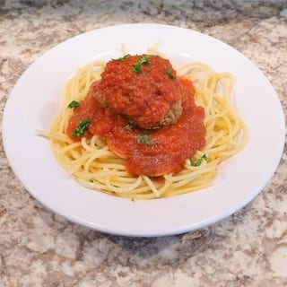 Kid's Pasta with 1 Meatball