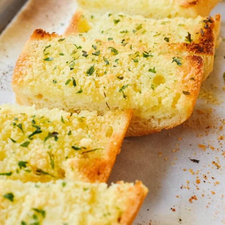 Delicious Garlic Bread Awaits