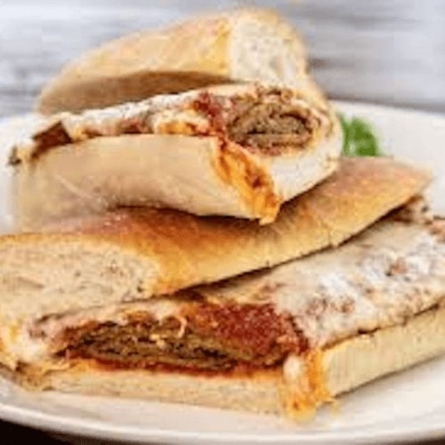 Eggplant Parm Hero.